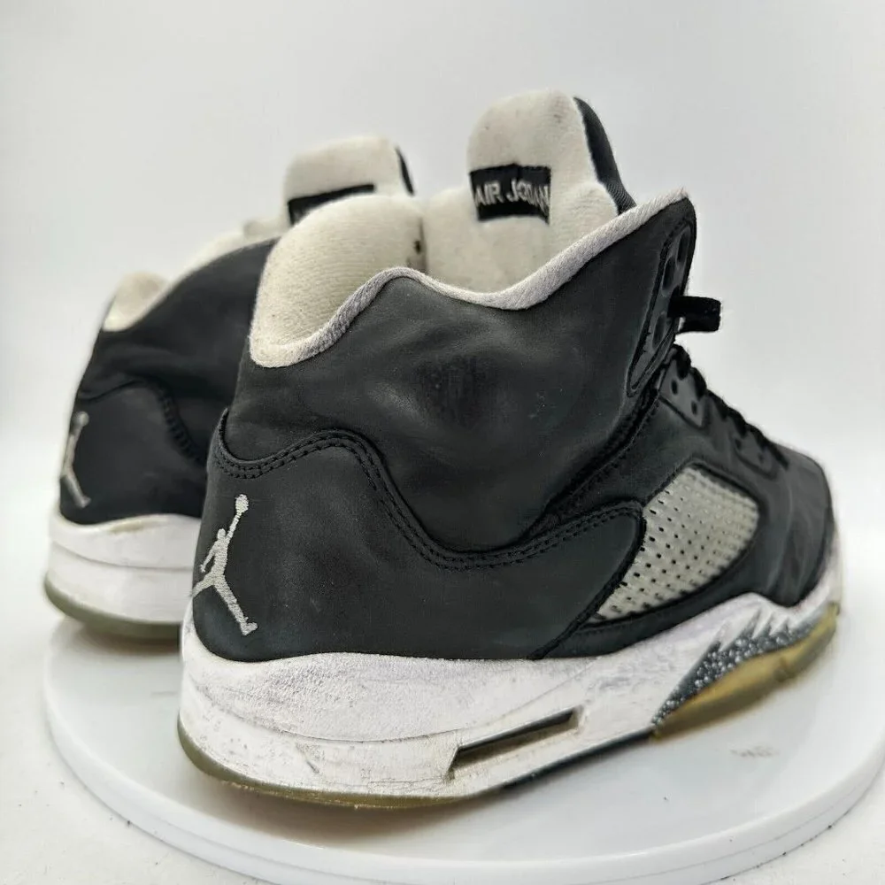 Nike Air Jordan 5 Retro Men Size 8 CT4838-011 Black Cool Grey White Shoes